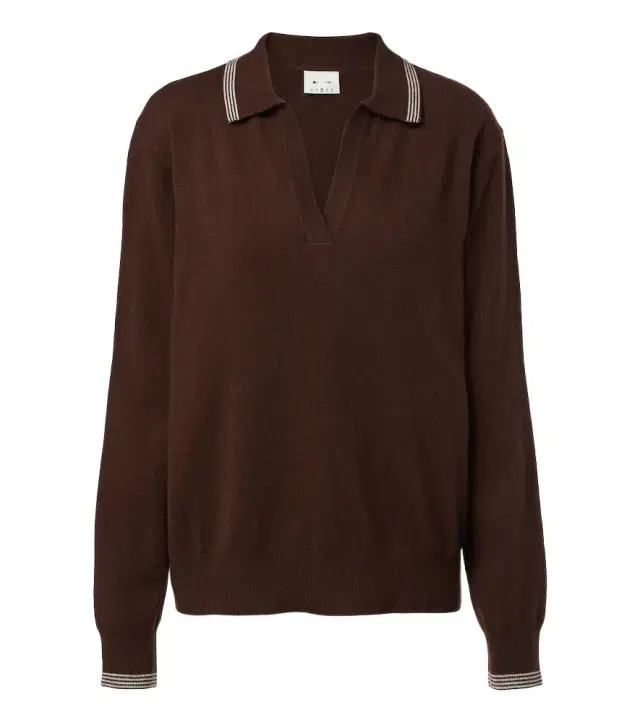 The Upside Coco Luna cashmere-blend polo sweater