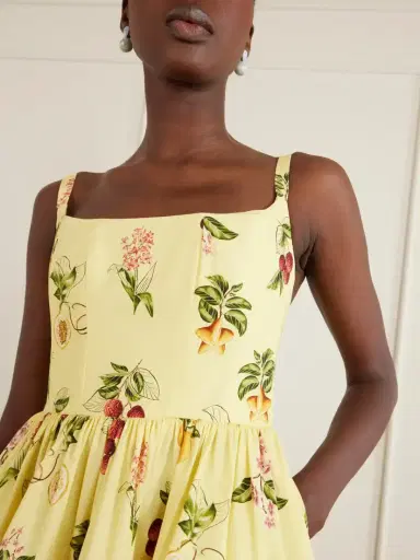 Agua by Agua Bendita Granadilla Tiered Floral-print Cotton-poplin Mini Dress | Thumbnail 4 Agua by Agua Bendita Granadilla Tiered Floral-print Cotton-poplin Mini Dress | Thumbnail 4