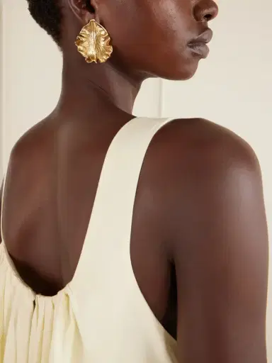 Cult Gaia Iris Gold-tone Earrings | Thumbnail 2