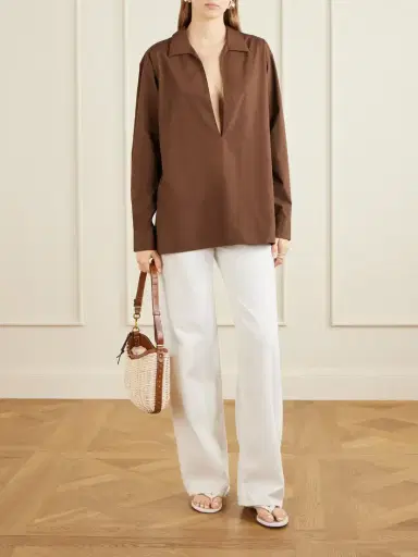 Comme Si Cotton-poplin Shirt | Thumbnail 2 Comme Si Cotton-poplin Shirt | Thumbnail 2
