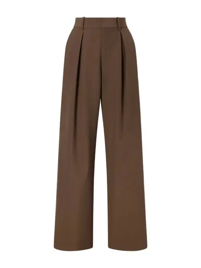 MM6 MAISON MARGIELA Pleated Cady Wide-leg Pants