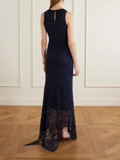 Etro Devoré Cotton-blend Crepe-jersey Maxi Dress | Thumbnail 3 Etro Devoré Cotton-blend Crepe-jersey Maxi Dress | Thumbnail 3
