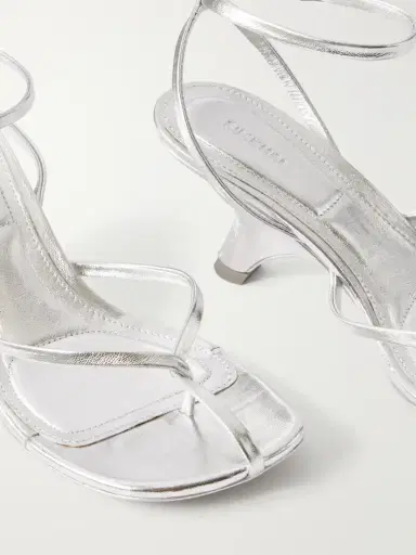 Simkhai Kelsey Metallic-leather Wedge Sandals | Thumbnail 5