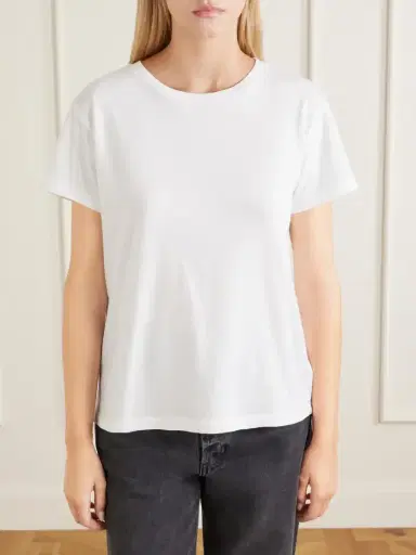 AGOLDE Adine Cotton-jersey T-shirt | Thumbnail 3