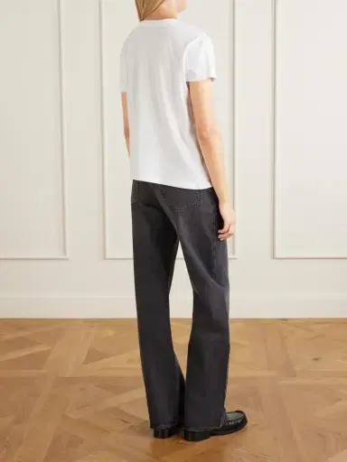 AGOLDE Adine Cotton-jersey T-shirt | Thumbnail 4
