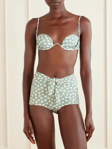Alaïa Knot-detailed Polka-dot Bikini | Thumbnail 2 Alaïa Knot-detailed Polka-dot Bikini | Thumbnail 2