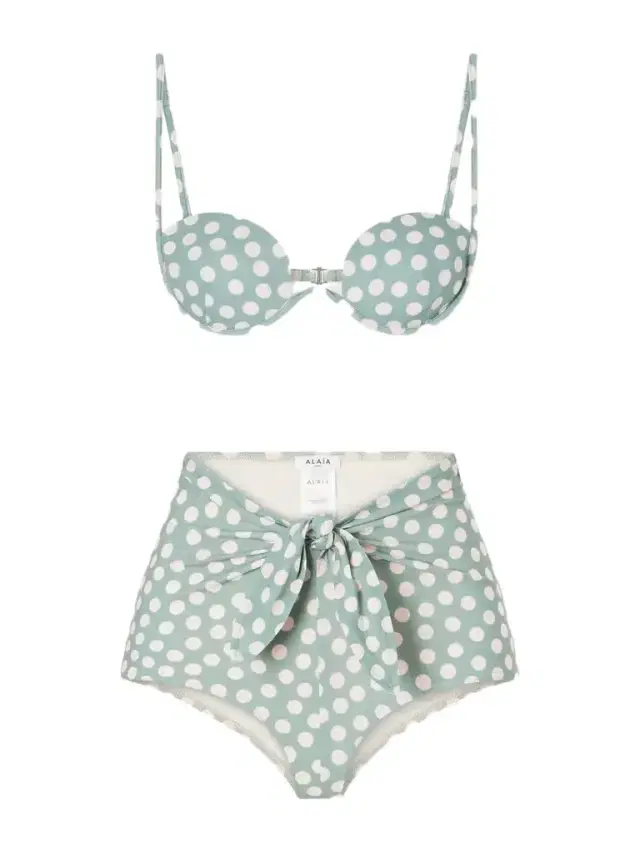 Alaïa Polka-dot Bikini