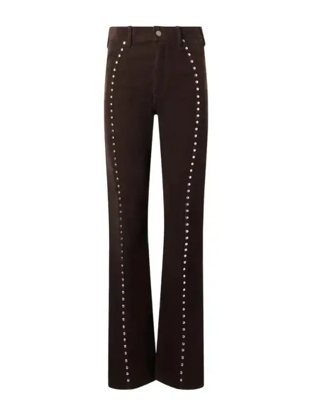 Polo Ralph Lauren Studded Stretch-cotton Corduroy Flared Pants