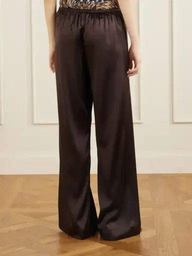Staud Stroll Silk-dupioni Wide-leg Pants | Thumbnail 4 Staud Stroll Silk-dupioni Wide-leg Pants | Thumbnail 4