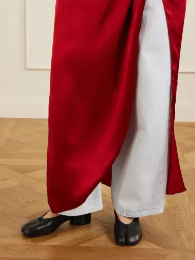Maison Margiela Tabi Split-toe Leather Ballet Flats | Thumbnail 2