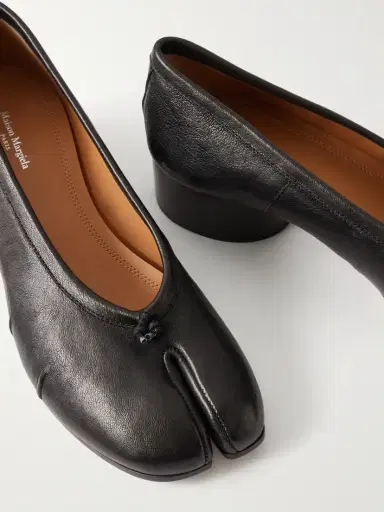 Maison Margiela Tabi Split-toe Leather Ballet Flats | Thumbnail 5