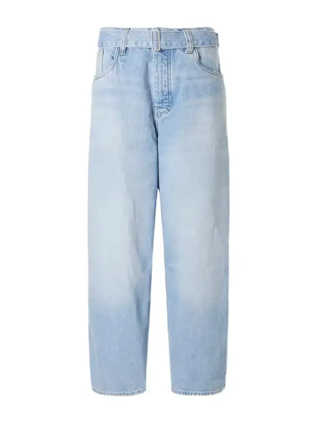 Studio Nicholson Cahuin Belted Mid-rise Wide-leg Jeans