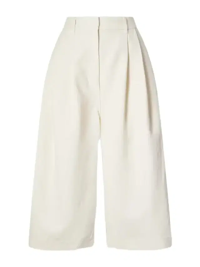 Co Pleated Woven Wide-leg Pants