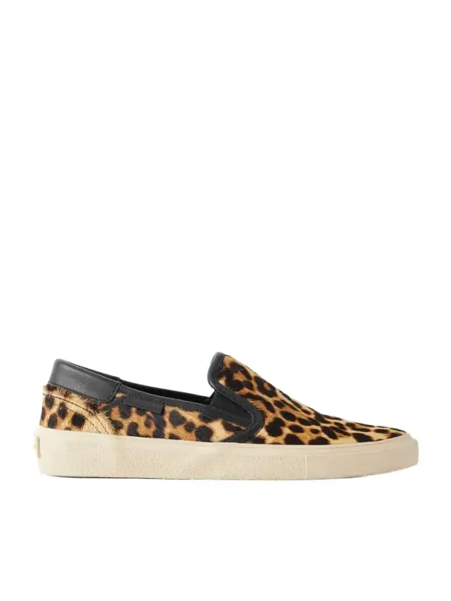 Nili Lotan Serge Animal-print Calf Hair Sneakers