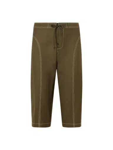 Aflalo Zuri Wool-twill Slim-fit Capri Pants | Thumbnail 1 Aflalo Zuri Wool-twill Slim-fit Capri Pants | Thumbnail 1