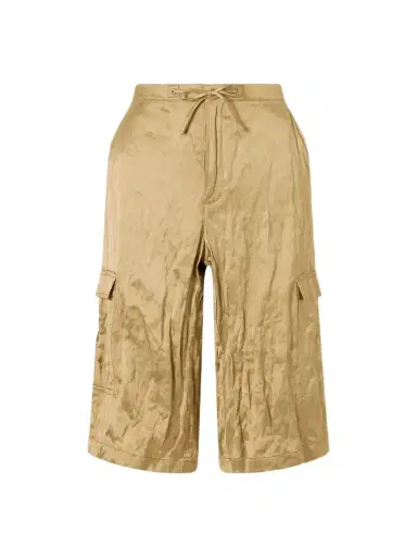 Aflalo Bromer Crinkled-satin Straight-leg Shorts | Thumbnail 1 Aflalo Bromer Crinkled-satin Straight-leg Shorts | Thumbnail 1