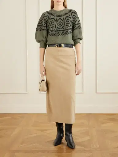 Altuzarra Howard Intarsia-knit Cotton-blend Sweater | Thumbnail 2