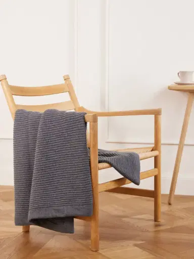 Brunello Cucinelli Ribbed-knitted Cashmere Throw | Thumbnail 2
