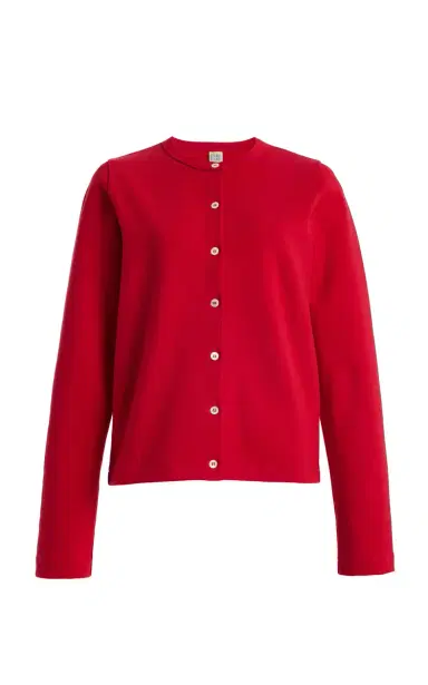 FLORE FLORE Poppy Cotton Cardigan | Thumbnail 1