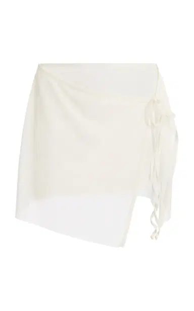 Bond-Eye Maeve Layered Mesh Mini Wrap Skirt | Thumbnail 1 Bond-Eye Maeve Layered Mesh Mini Wrap Skirt | Thumbnail 1