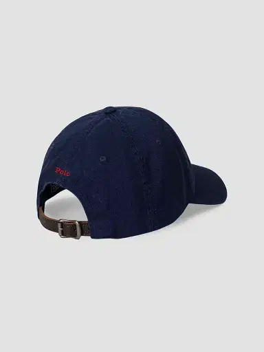 Polo Ralph Lauren Men's Cotton Chino Baseball Cap - Newport Navy | Thumbnail 2