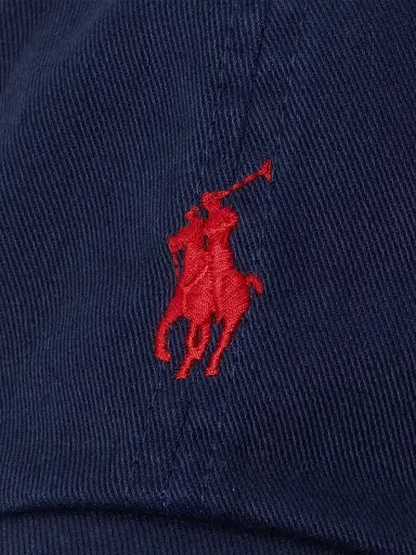 Polo Ralph Lauren Men's Cotton Chino Baseball Cap - Newport Navy | Thumbnail 3