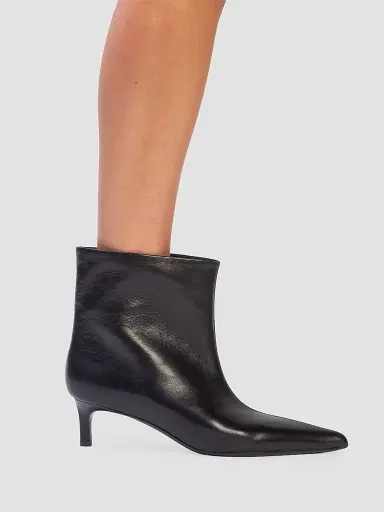 Black Suede Studio Women's Trina 50MM Leather Boots - Black Leather - Size 10 | Thumbnail 5 Black Suede Studio Women's Trina 50MM Leather Boots - Black Leather - Size 10 | Thumbnail 5