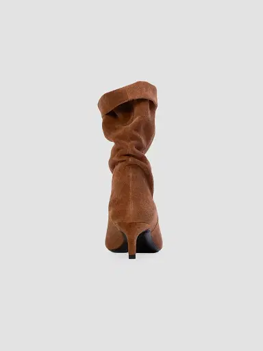 Black Suede Studio Women's Marty 50MM Slouchy Boots - Tobacco Suede - Size 12 | Thumbnail 4 Black Suede Studio Women's Marty 50MM Slouchy Boots - Tobacco Suede - Size 12 | Thumbnail 4