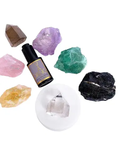 Van Dang Fragrances Buddhapada 7-Piece Crystal Meditation Set | Thumbnail 1