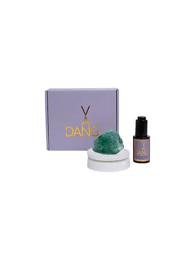 Van Dang Fragrances Veldt Diffuser Oil & Flourite Crystal Meditation Set | Thumbnail 1