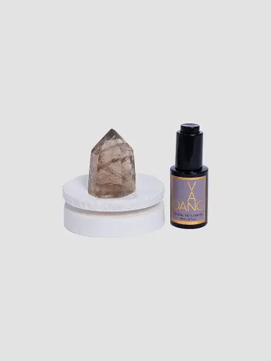 Van Dang Fragrances Acid Washed Dream Diffuser Oil & Smoky Quartz Crystal Meditation Set | Thumbnail 2 Van Dang Fragrances Acid Washed Dream Diffuser Oil & Smoky Quartz Crystal Meditation Set | Thumbnail 2