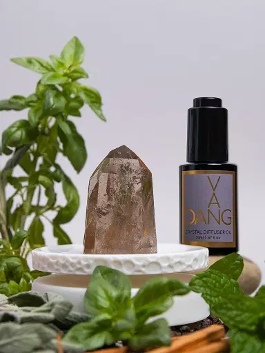 Van Dang Fragrances Acid Washed Dream Diffuser Oil & Smoky Quartz Crystal Meditation Set | Thumbnail 3 Van Dang Fragrances Acid Washed Dream Diffuser Oil & Smoky Quartz Crystal Meditation Set | Thumbnail 3