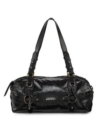 Isabel Marant Women's Tilpa Mini Leather Bowling Bag | Thumbnail 1