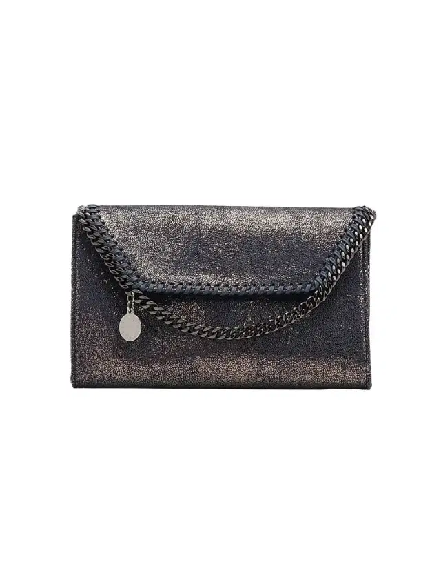 Stella McCartney Women's Falabella Wallet-on-Chain - Dark Navy
