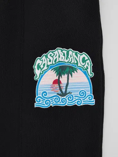 Casablanca Little Kid's & Kid's Palm Tree Emblem Sweatpants - Tree Emblem - Size 13 | Thumbnail 3