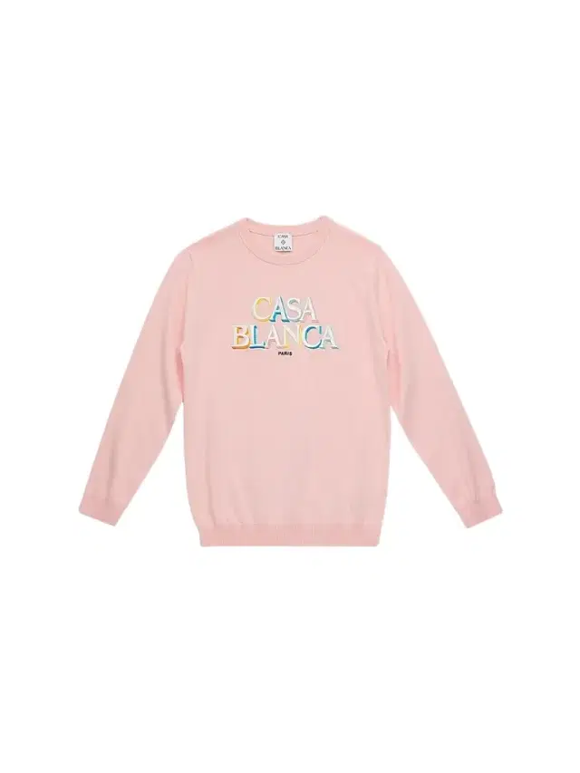 Casablanca Little Girl's & Girl's Stacked Logo Sweatshirt - Stacked Logo