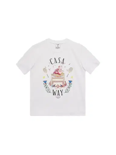 Casablanca Little Kid's & Kid's Casa Way Graphic T-Shirt - Jersey Casaway - Size 11 | Thumbnail 1 Casablanca Little Kid's & Kid's Casa Way Graphic T-Shirt - Jersey Casaway - Size 11 | Thumbnail 1
