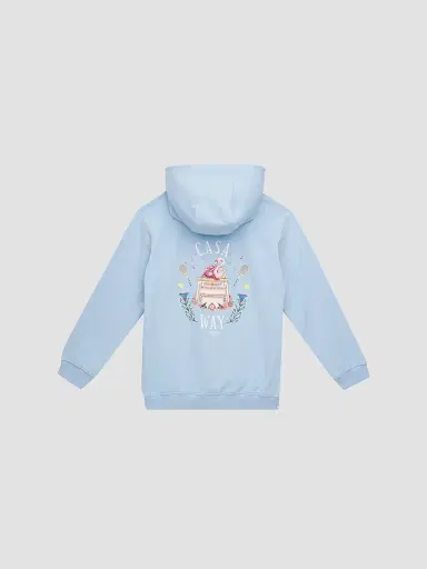 Casablanca Little Kid's & Kid's Casa Way Graphic Hoodie - Loopback Casaway - Size 13 | Thumbnail 2 Casablanca Little Kid's & Kid's Casa Way Graphic Hoodie - Loopback Casaway - Size 13 | Thumbnail 2