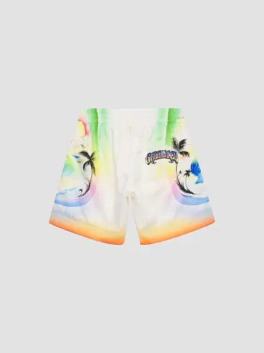 Casablanca Little Kid's & Kid's Airspray Tropical Print Shorts - Cotton Casa - Size 13 | Thumbnail 2 Casablanca Little Kid's & Kid's Airspray Tropical Print Shorts - Cotton Casa - Size 13 | Thumbnail 2