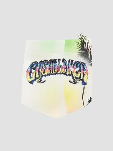 Casablanca Little Kid's & Kid's Airspray Tropical Print Shorts - Cotton Casa - Size 13 | Thumbnail 3 Casablanca Little Kid's & Kid's Airspray Tropical Print Shorts - Cotton Casa - Size 13 | Thumbnail 3