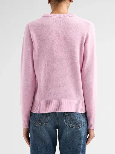 Ganni Women's Crab Graphic Wool-Blend Sweater | Thumbnail 3 Ganni Women's Crab Graphic Wool-Blend Sweater | Thumbnail 3