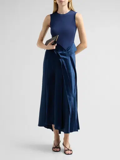 ACLER Women's Forever Young Medici Maxi Dress - Sapphire - Size 10 | Thumbnail 2