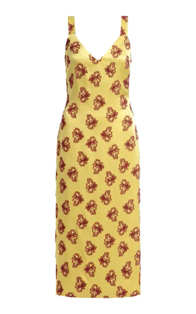 Markarian Dancing Queen Citrine Midi Dress