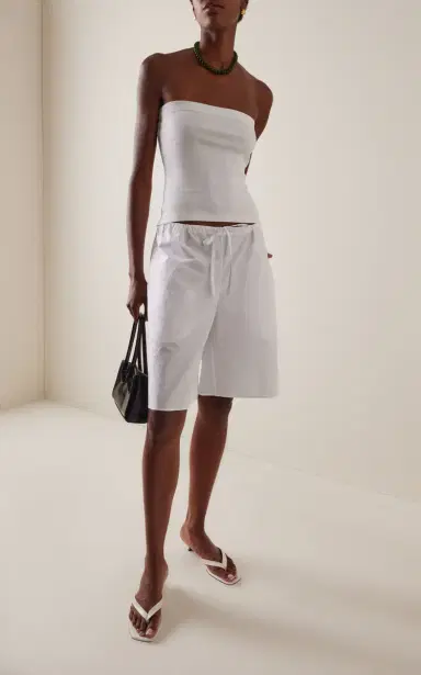 FLORE FLORE Bes Cotton Bandeau Top | Thumbnail 4