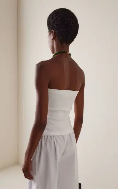 FLORE FLORE Bes Cotton Bandeau Top | Thumbnail 5