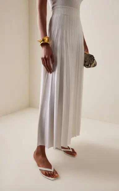 Balmain High-Rise Glittered Compact-Knit Skirt | Thumbnail 4 Balmain High-Rise Glittered Compact-Knit Skirt | Thumbnail 4