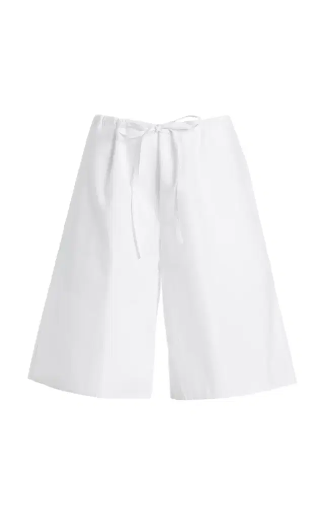 FLORE FLORE Josephine Cotton Bermuda Shorts