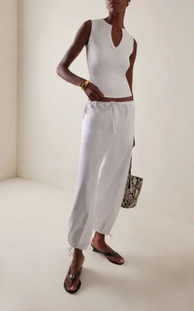 FLORE FLORE Iman Cotton Tank Top | Thumbnail 3