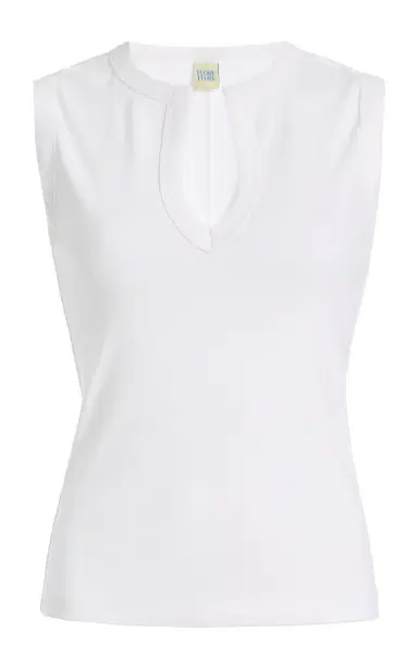 FLORE FLORE Iman Cotton Tank Top | Thumbnail 1