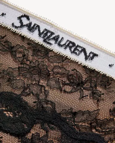 Yves Saint Laurent SAINT LAURENT lace slip dress | Thumbnail 3 Yves Saint Laurent SAINT LAURENT lace slip dress | Thumbnail 3